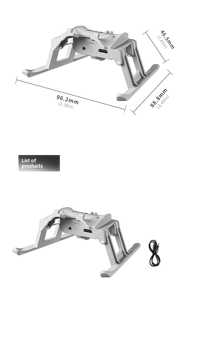 FLIP Night Fly Light Stand Foldable Landing Gear Drone Accessories