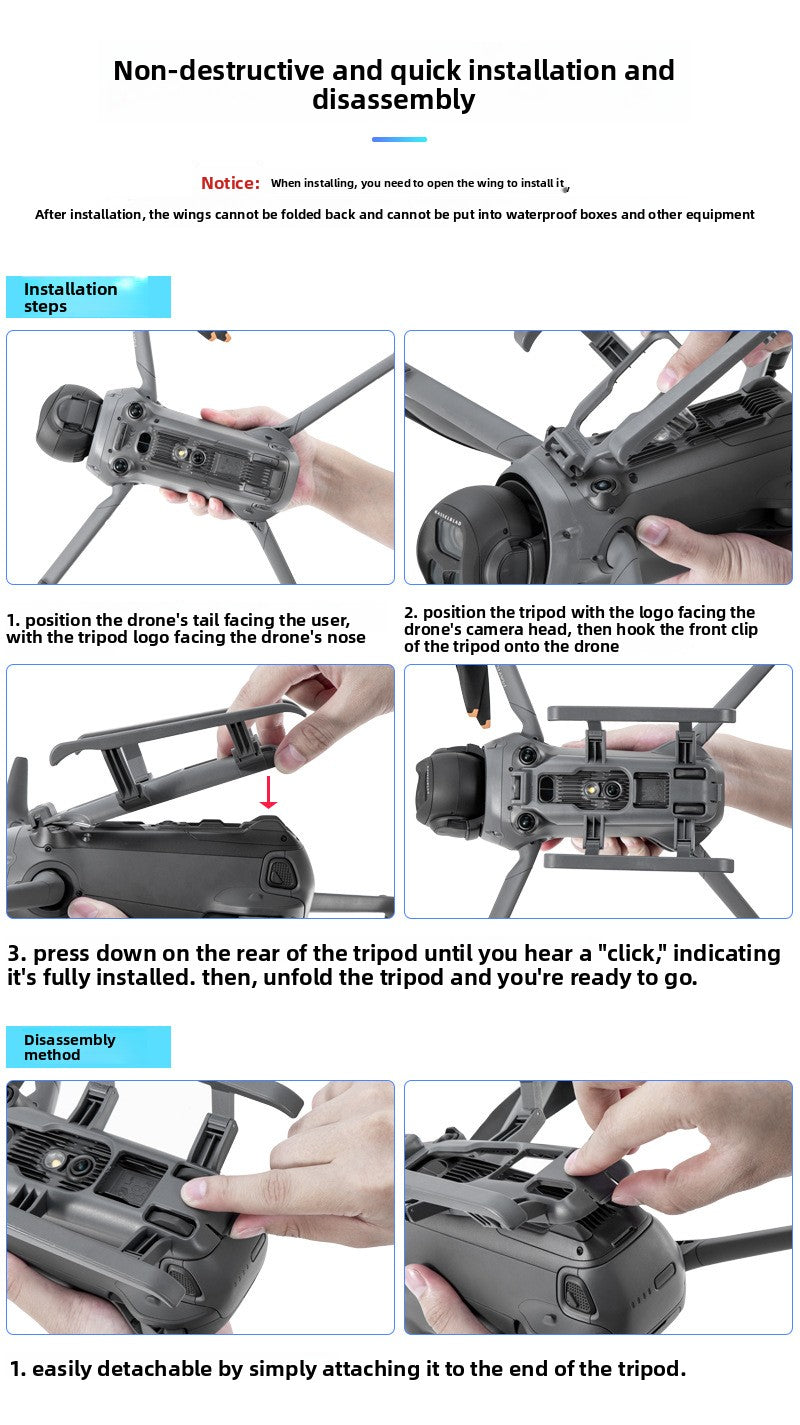 Drone Height Boosting Stand DJI Mavic 4 Pro Accessories