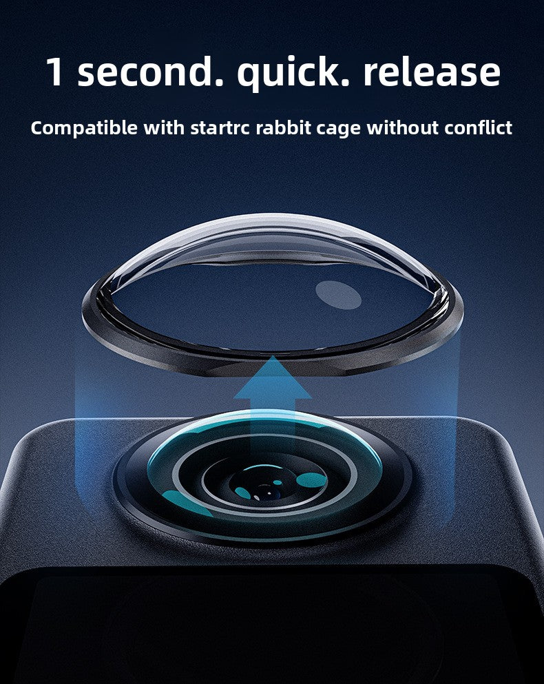 Osmo 360 panoramic camera lens protective cover and scratch resistant accessories