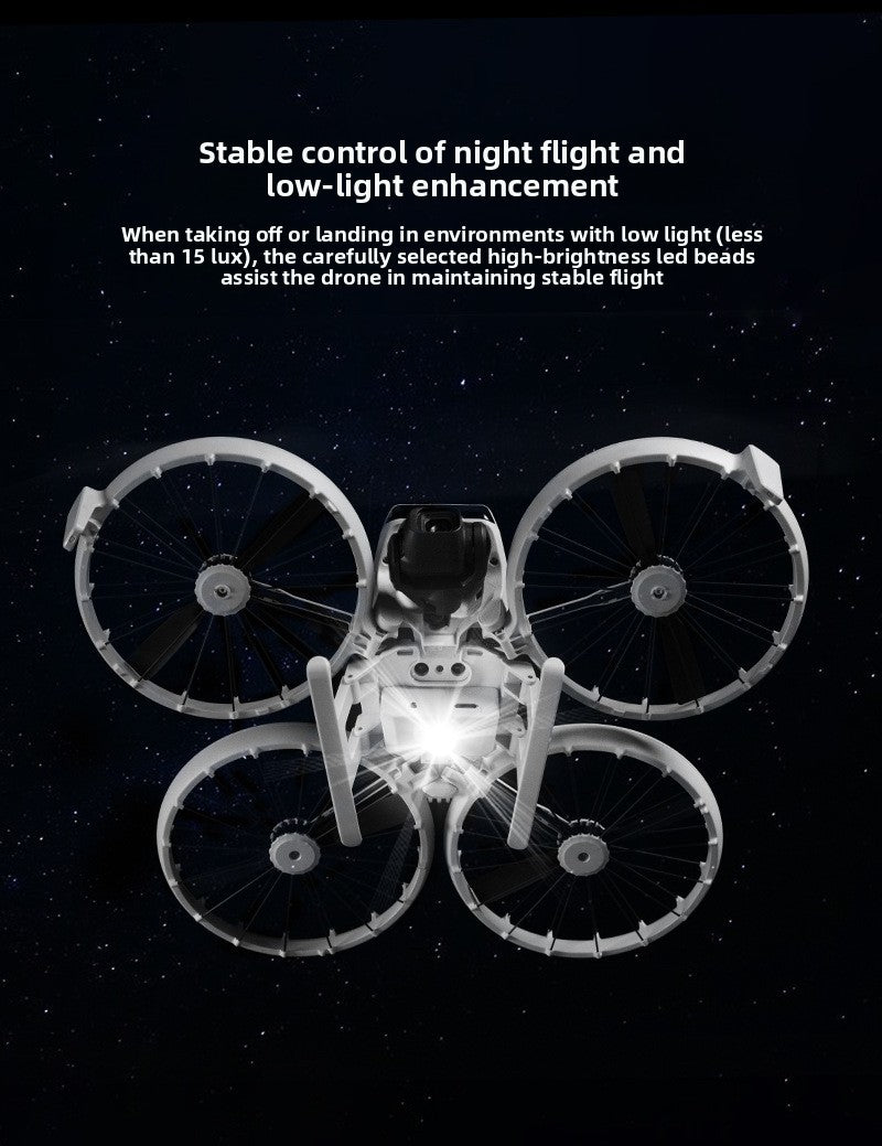 FLIP Night Fly Light Stand Foldable Landing Gear Drone Accessories