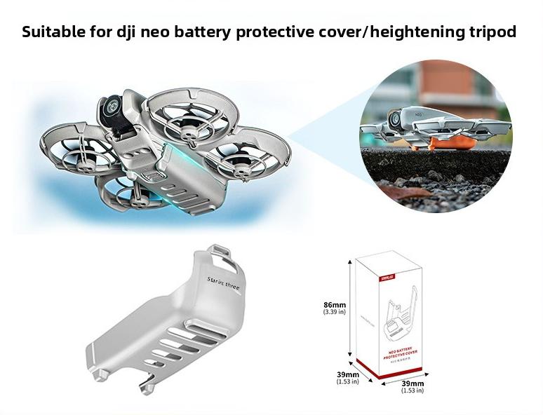 Neo drone battery anti drop protective case DJI Neo height increasing tripod accessories