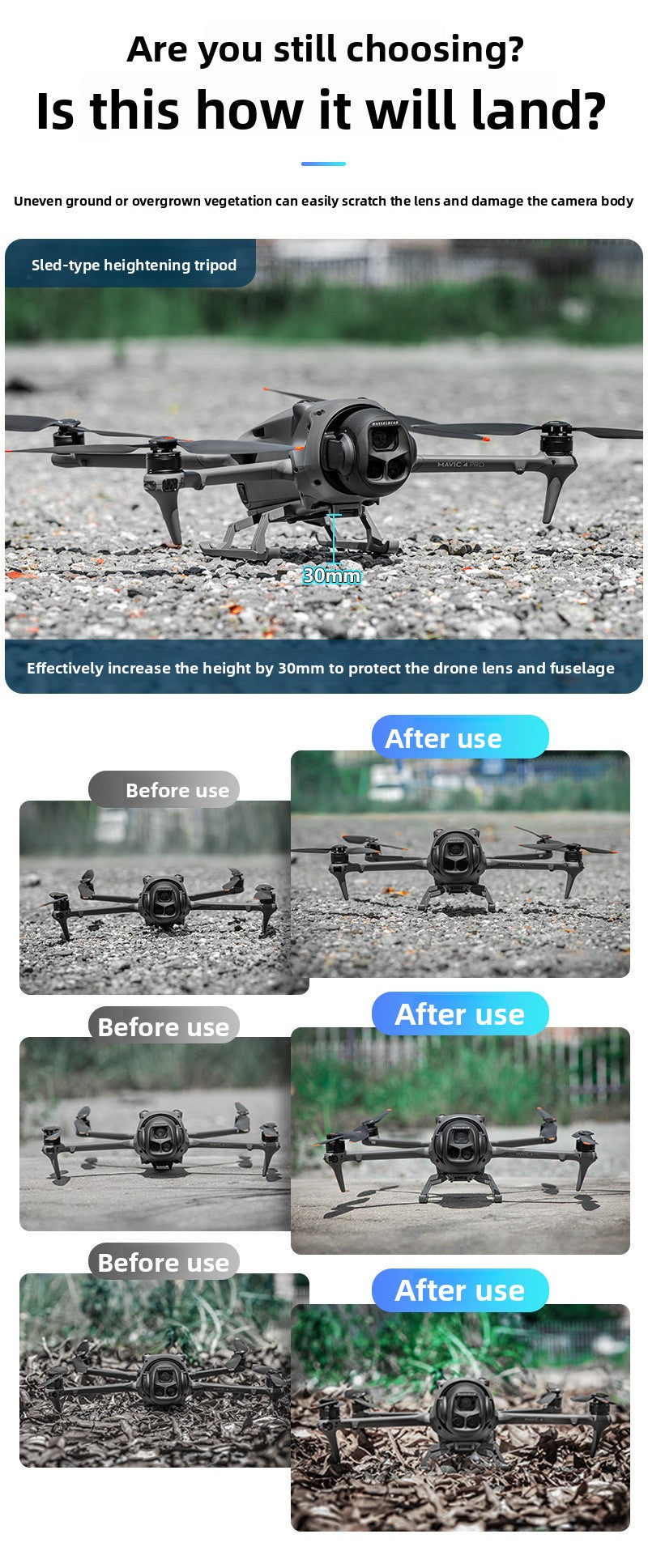 Drone Height Boosting Stand DJI Mavic 4 Pro Accessories