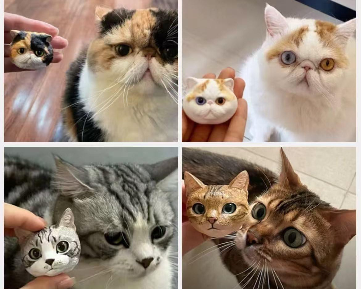 3D printing customized pet refrigerator sticker