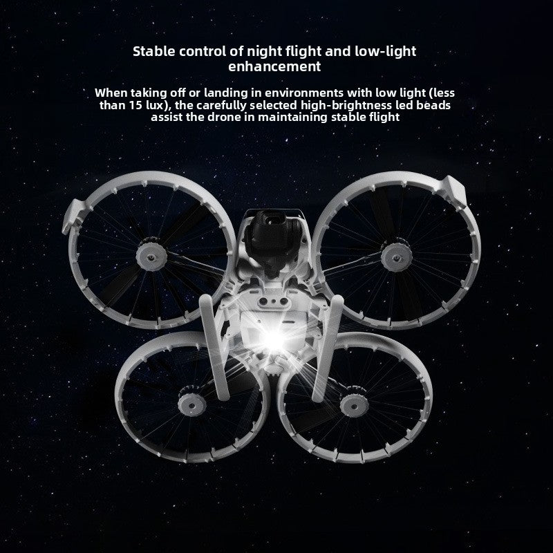 FLIP Night Fly Light Stand Foldable Landing Gear Drone Accessories
