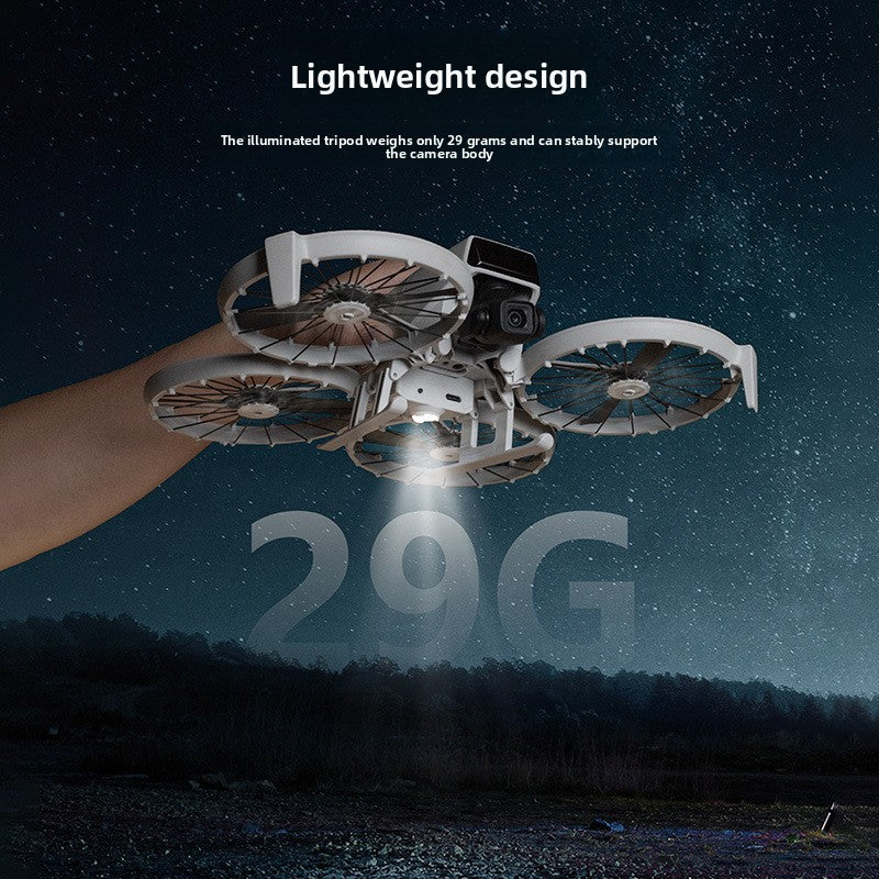FLIP Night Fly Light Stand Foldable Landing Gear Drone Accessories
