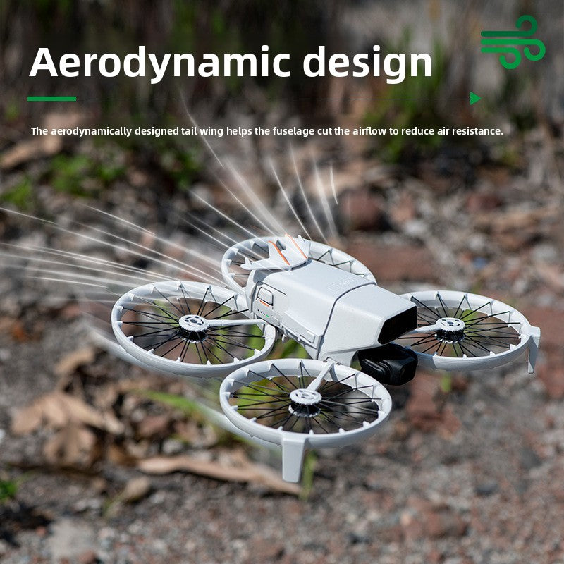 FLIP drone battery buckle protective case, cool guide tail wing drone accessories