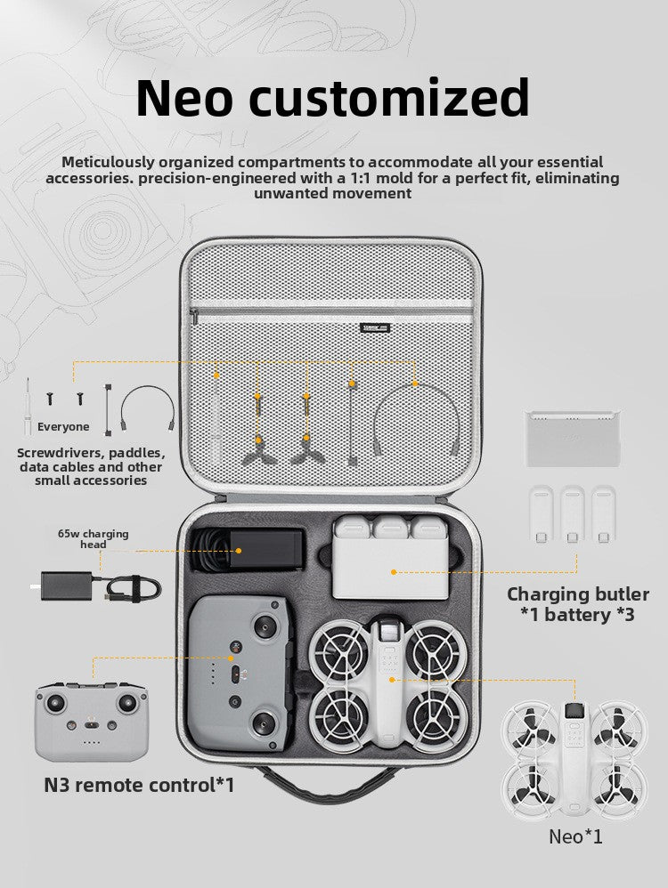 Neo Drone Storage Bag DJI Neo Changfei Edition Drone Accessories Storage Box