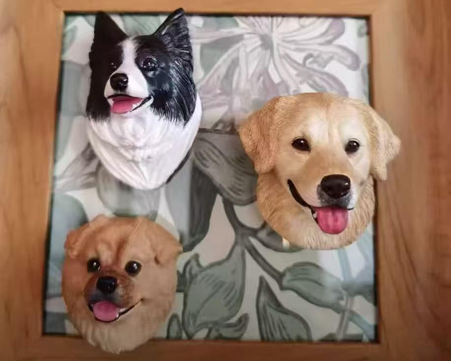 3D printing customized pet refrigerator sticker