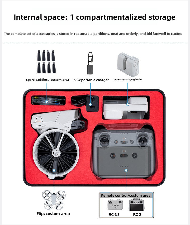 FLIP drone flying version waterproof storage box