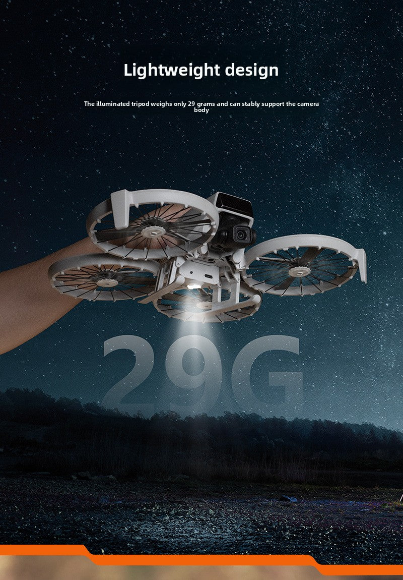 FLIP Night Fly Light Stand Foldable Landing Gear Drone Accessories
