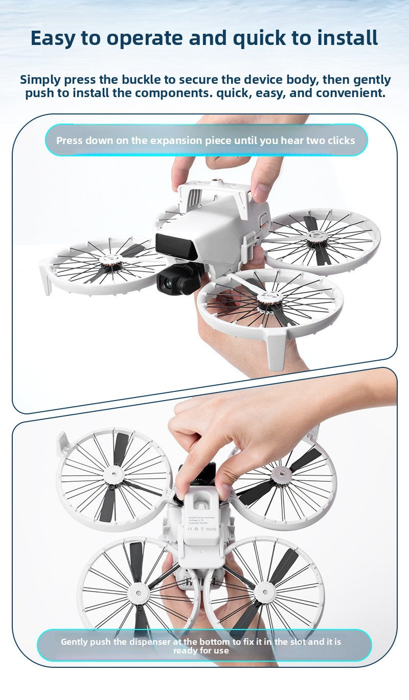 FLIP dedicated dispenser, remote aerial delivery device, DJI drone accessories