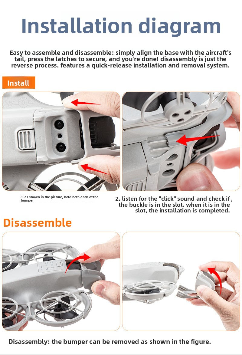 NEO drone lens gimbal anti-collision protection bar DJI handheld drone accessories