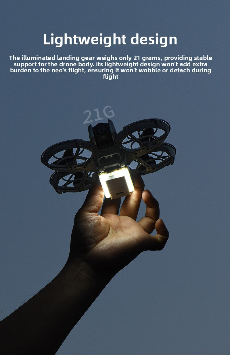 NEO drone luminous landing gear night drone lighting tripod accessories