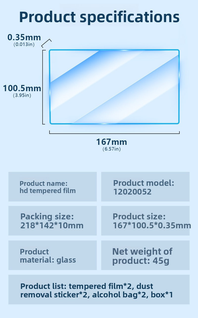 RC PRO2High-Definition Tempered Glass Screen Protector for DJI Mavic 4 Pro Remote Controller