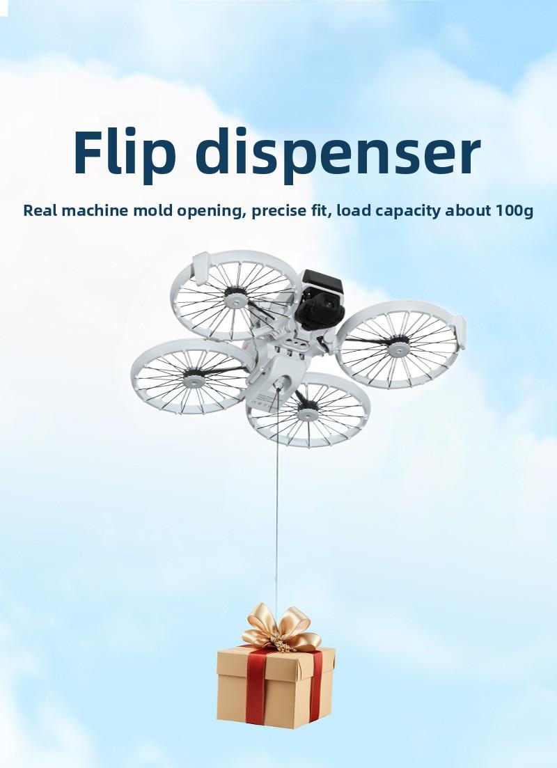 FLIP dedicated dispenser, remote aerial delivery device, DJI drone accessories