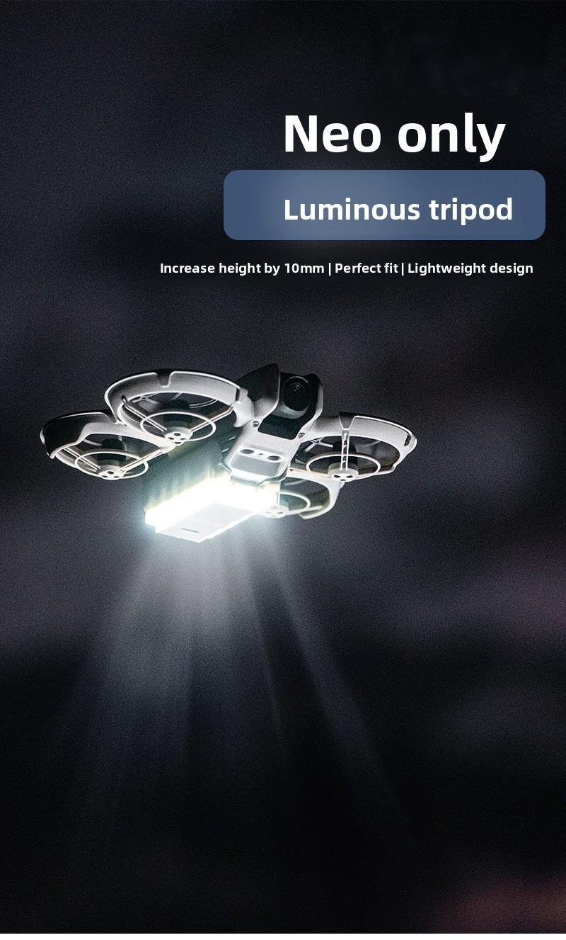 NEO drone luminous landing gear night drone lighting tripod accessories